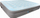 Dyshek i frymshëm Blaupunkt IM720, 203x157 cm, me pompë elektrike mrena, blu