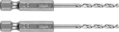 Set stërvitëse metali Hex, 2.5 mm, 2 copë