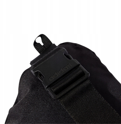 Çantë bel adidas Daily Waistbag JM1338, rrip i rregullueshëm, xhep me zinxhir, e zezë