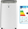 Kondicioner portativ Goobay 59513, 9000 BTU 2600 W, me telekomandë, i bardhë
