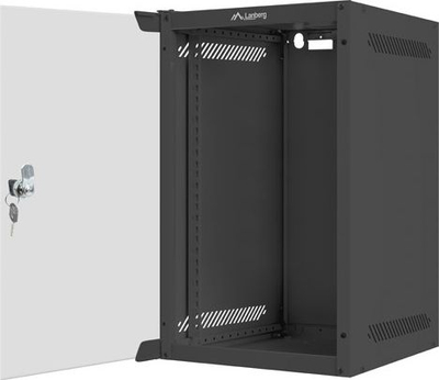 Kabinet rrjeti i varur Lanberg WF10-2309-10B, 10", 9U, i zi