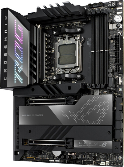 Pllakë amë ASUS ROG CROSSHAIR X670E HERO - AMD X670