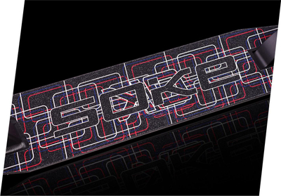 Тротинет за трикови Soke Evo, до 100 kg, тркала 100 mm ABEC-9, црн со розова