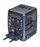 Adapter udhëtimi Donau Travel, USB QC 18W, USB C PD 20W, i zi