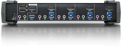 KVM switch Aten CS1924, 4 porta DisplayPort, USB 3.0, i zi