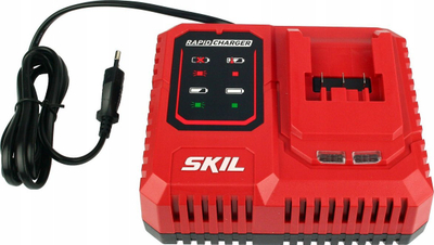 Karikues i shpejtë Skil 3123 AA, 20V, 6.0A, i kuq
