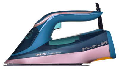 Hekur me avull Philips DST8030/70, pllaka qeramike, fuqi 3000W, blu