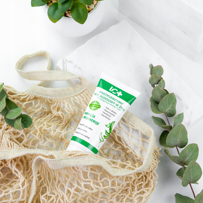 Xhel aloe LC+ multifunksional, 90% aloe, me panthenol edhe niacinamide, 100ml