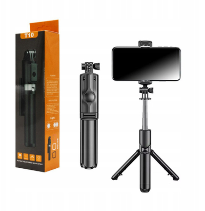 Selfie stick tripod Vega T10, me Bluetooth, 1m, i zi