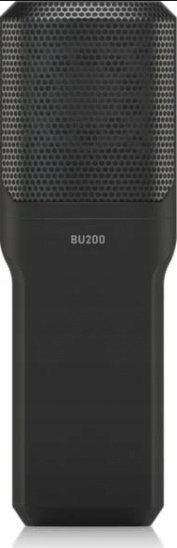 Mikrofon USB Behringer 000-F6X00-00010, kondensator cardioid, me tripod, i zi