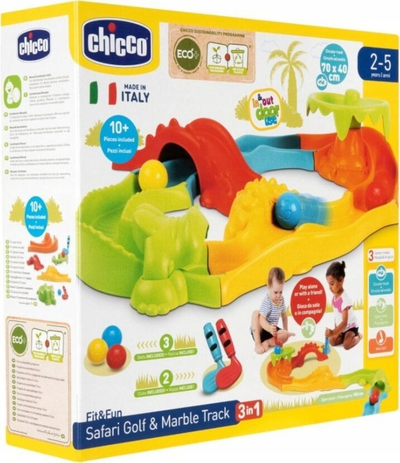 Set golfi për fëmijë Chicco Fit&amp;Fun Golf Safari 3in1, 2–5 vjeç, shumëngjyrësh