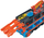 Pistë garash transformuese Hot Wheels GVG37, transportues kamion, me 3 vetura