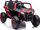Makina elektrike për fëmijë Lean Cars YSA036, 12V, 4x4, e kuqe