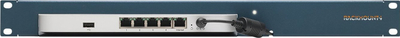 Raft rackmount 1U Rackmount.IT RM-CI-T4, për firewall, 19", i zi