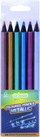 Lapsa ngjyruese Cricco Triangular Jumbo Metallic, set 6 copë, metalike, shumëngjyrëshe