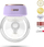 Pompe gjiri elektrike NENO Sole Hands Free, pa kabëll, 210ml, e bardhë