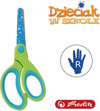 Herlitz Детски Ножици за Изработка, 13.3 cm