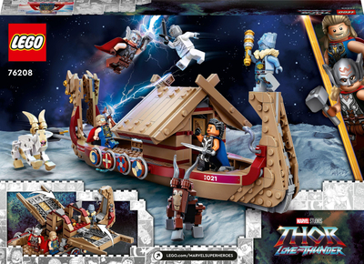 Set LEGO Super Heroes 76208 The Goat Boat, 564 pjesë, Marvel Thor