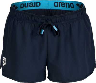 Shkurta për gra Arena Team Solid, materiale teknike, tharje e shpejtë, blu