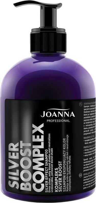 Shampon për femra Joanna Professional Silver Boost Complex Highlighting Color, 500g