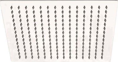 Dush koke tavani Sumba, 300 x 300 mm, çelik inox, krom i shkëlqyer