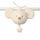 Loder me muzik  Mouse - 16 cm - Teddy Ecru