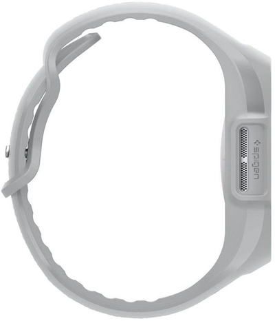 Rrip dhe kuti mbrojtëse Spigen Liquid Air Pro për Apple Watch Series 10 46mm, silikon, gri