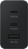 Karikues murale Samsung EP-T6530 Trio, 65W, 2x USB-C 1x USB-A, i zi