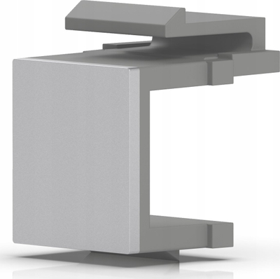 Kapëse mbuluese për portë rrjeti Ubiquiti UISP UACC Keystone Blank Insert, set 24 copë, e zezë