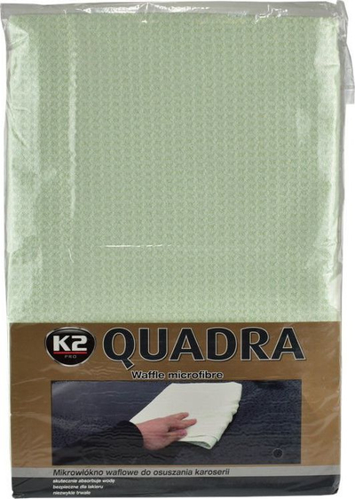 Leckë mikrofiber për makina K2 M436, 60 x 90 cm, e bardhë