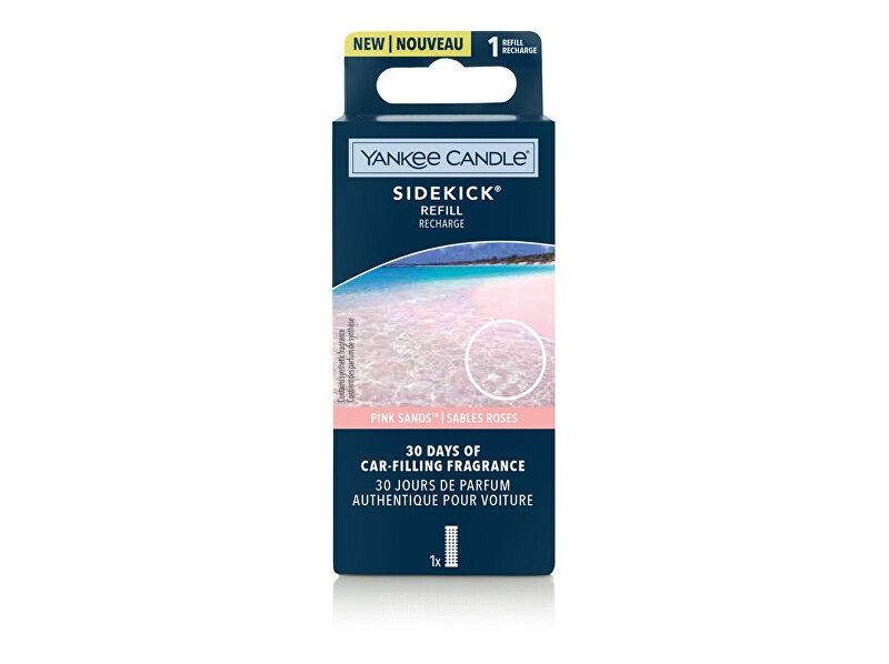 Aromatizues për veturë Yankee Candle Recharge Pink Sables Roses