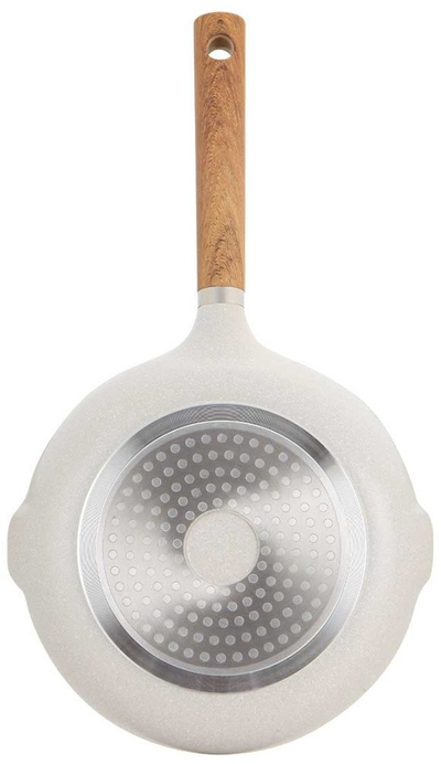 Тава Bergner Naturally BG-30638, 24cm, слој од мермер, сива