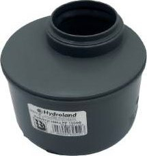 Reduktim sanitar Hydroland Low 110/50, plastik, gri