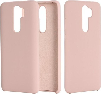 Këllëf silikoni për telefon Xiaomi Mi Note 10, rozë e çelët