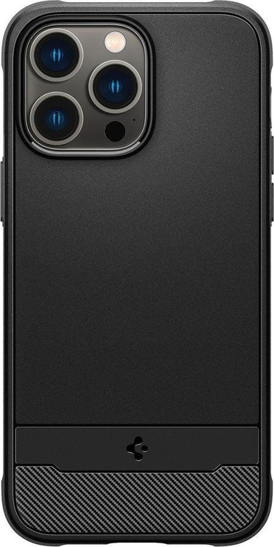 Mbulesë telefoni Spigen Rugged Armor MagFit për iPhone 14 Pro Max, TPU, kompatibile MagSafe, e zezë