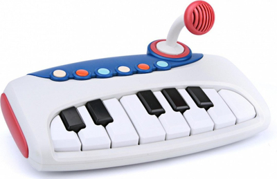 Pianino lodër Ramiz Interactive Keyboard, me mikrofon, me drita, shumëngjyrëshe