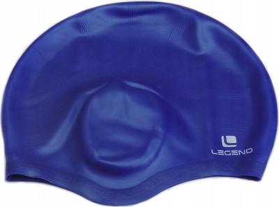 Kapelë noti Legend Silicone, për flokë të gjatë, universale, e kaltër e errët