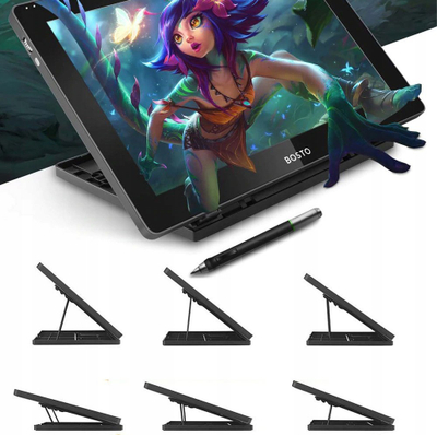 Tablet grafik Bosto BT-16HDK, ekran 15.6" Full HD, 8192 nivele presioni, i zi
