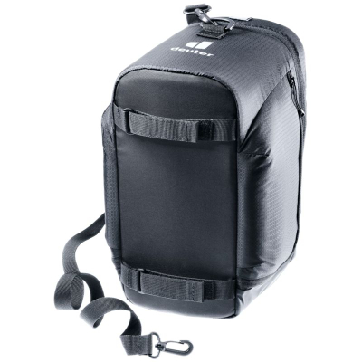 Çantë bagazhi për biçikletë Deuter Rack Bag 10, 10L, me mbulesë shiu, e zezë
