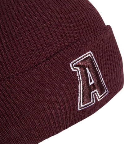 Kapelë beanie Adidas Cuff Var IJ7299, një përmasa, claret