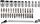 Set çelësash Neo (08-603), 1/4", 41 copë