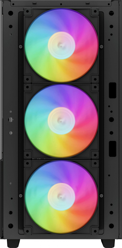 Kase PC Deepcool CH560 ARGB Digital, Midi Tower, me drita ARGB, e zezë