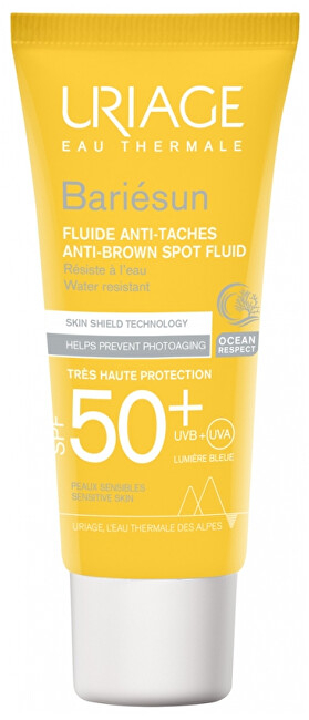 Lëng mbrojtës kundër pikave të pigmentit Uriage SPF 50+ Bariesun, 40 ml