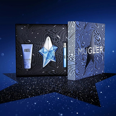 Eau de Parfum THIERRY MUGLER Angel, 50 ml + 10 ml + krem trupi 50 ml