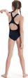 Kostum noti njëpjesësh për goca Speedo Eco Endurance+ Medalist, që s’ja ka frikën klorit, i zi