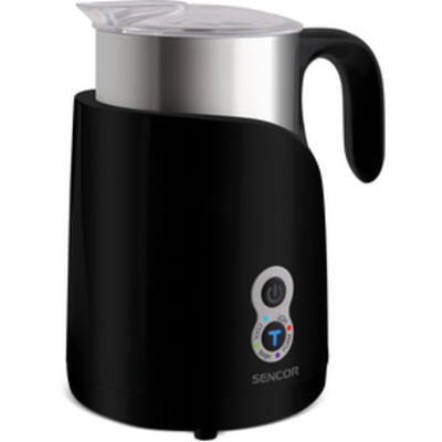 Shkumëzues për qumësht Sencor SMF 4000BK, 650W, i zi/i argjendtë