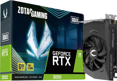 Графичка картичка Zotac Gaming GeForce RTX 3050 Solo 6GB GDDR6