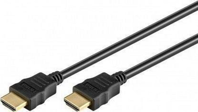 Kabllo HDMI Goobay High Speed, me Ethernet, 2 metra, e zezë