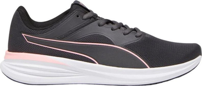 Këpucë vrapi për goca Puma Transport W 377028 28, SoftFoam+, taban gome, gri me rozë