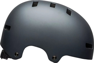 Helmetë BMX Bell Local, Action Fit, madhësia L 59–61.5 cm, e bardhë matte me dizajn eyes